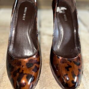 Nine West Brown Heels Classic Pumps